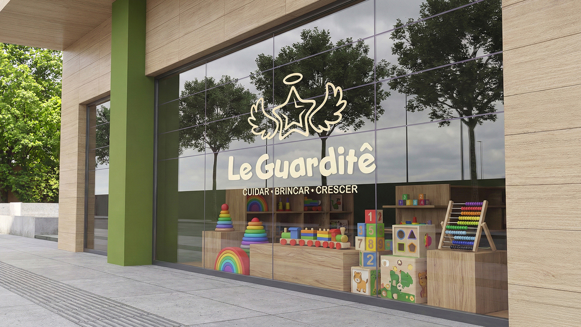 LeGuarditê - Identidade Visual para marca de brinquedos educativos